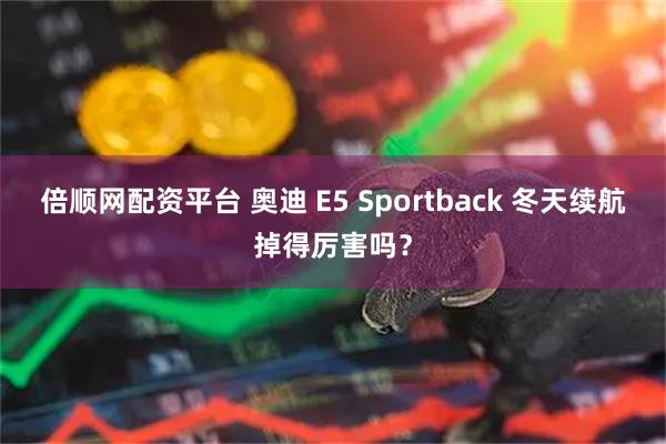 倍顺网配资平台 奥迪 E5 Sportback 冬天续航掉得厉害吗？